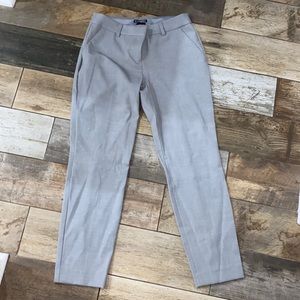 Express Gray Columnist Ankle pants.